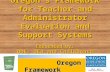 Oregon’s Framework for Teacher and Administrator Evaluation and Support Systems Presented by: ODE, OEA and Chalkboard Oregon Framework Oregon Framework.