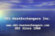 DDI-HeatExchangers Inc.  DDI Since 1980.