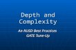 Depth and Complexity An RUSD Best Practices GATE Tune-Up.