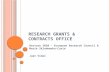 R ESEARCH G RANTS & C ONTRACTS O FFICE Horizon 2020 – European Research Council & Marie Sklodowska-Curie Juan Vidal.