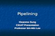 Pipelining Hwanmo Sung CS147 Presentation Professor Sin-Min Lee.
