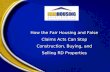 How the Fair Housing and False Claims Acts Can Stop Construction, Buying, and Selling RD Properties.