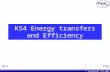 © Boardworks Ltd 2003 KS4 Energy transfers and Efficiency.