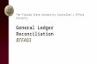 General Ledger Reconciliation BTFA03 The Florida State University Controller’s Office Presents: