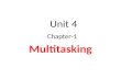 Unit 4 Chapter-1 Multitasking. The Task State Segment.