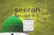 Seerah Session # 9. The First Aqabah Pledge 12th year of Prophet hood.