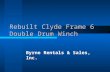 Rebuilt Clyde Frame 6 Double Drum Winch Byrne Rentals & Sales, Inc.