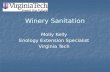 Winery Sanitation Molly Kelly Enology Extension Specialist Virginia Tech.
