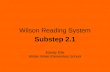 Wilson Reading System Substep 2.1 Mandy Ellis Wilder Waite Elementary School.