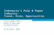 Indonesia’s Pulp & Paper Industry: Trends, Risks, Opportunities Christopher Barr Woods & Wayside International 21 October 2010.