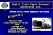 Empire State Paper Research Associates Inc. Walters Hall State University of New York College of Environmental Science & Forestry SYRACUSE NY 13210 EMPIRE.
