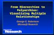 From Hierarchies to Polyarchies: Visualizing Multiple Relationships George G. Robertson Microsoft Research George G. Robertson Microsoft Research.