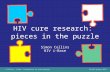 S Collins, I-Base: Introduction to cure researchUK-CAB January 2013 HIV cure research: pieces in the puzzle Simon Collins HIV i-Base.