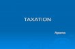 TAXATION Aparna. CONTENTS  Public Finance  Public Revenue  Taxation  Objectives of taxation  Canons of taxation  Classification of taxation  Individual.