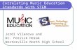 Correlating Music Education Standards with STEM Jordi Vilanova and Dr. Patrick Herak Westerville North High School.