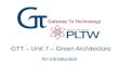 GTT – Unit 7 – Green Architecture An Introduction.