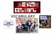 VOCABULARY. Who’s Who in Musicals? Conductor Composer Lyricist Choreographer Principles Soubrette Chorus.