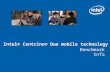 Intel® Centrino® Duo mobile technology Benchmark Info.