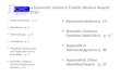 Indiana Domestic Violence Fatality Review Report 2009-2010 Project Overviewp. 2 Definitionsp. 3 Methodologyp. 3 Limitationsp. 4 Probable Undercounts and.