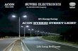 ACON HYBRID STREET LIGHT SUVEG ELECTRONICS An ISO 9001:2008 Company Life Long Brilliance ACON Since 1985 80% Energy Saving.