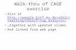 Walk-thru of CAGE exercise Also at  /tag_analysis/  /tag_analysis
