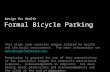 Www.annforsyth.net Formal Bicycle Parking Design for Health This slide show contains images related to health and the built environment. For more information.