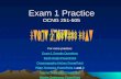 Exam 1 Practice OCNG 251-505 For more practice: Exam 1 Sample Questions Earth Origin PowerPoint Oceanography History PowerPoint Plate Tectonics PowerPoint.