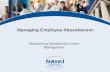 Managing Employee Absenteeism: Outsourcing Solutions for Leave Management.