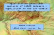 Quantitative geomorphic analysis of LiDAR datasets – application to the San Gabriel Mountains, CA Roman DiBiase LiDAR short course, May 1, 2008.