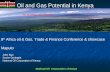 National Oil Corporation of Kenya Oil and Gas Potential in Kenya 9 th Africa oil & Gas, Trade & Finance Conference & showcase Maputo John Ego Senior Geologist.