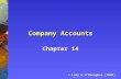 Company Accounts Chapter 14 © Luby & O’Donoghue (2005)