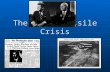 The Cuban Missile Crisis. Setting the Stage 1. The Truman Doctrine 2. The Marshall Plan 3. Containment 4. The Domino Theory 5. The Berlin Blockade 6.