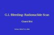 G.I. Bleeding: Radionuclide Scan Gianni Bisi Torino, March 31, 2006.