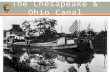 ● A canal is a manmade waterway for shipping, irrigation, or recreational use.  It is 184 ½ miles long and runs between Washington, D.C. to Cumberland,