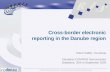 COMPRIS Demonstration Slovakia – Cross-Border electronic reporting in the Danube regionpage: 1 Cross-border electronic reporting in the Danube region Mario.