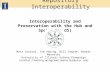 Interoperability and Preservation with the Hub and Spoke (HandS) Matt Cordial, Tom Habing, Bill Ingram, Robert Manaster University of Illinois Urbana-Champaign.