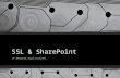 SSL & SharePoint IT:Network:Applications. Agenda Secure Socket Layer Encryption 101 SharePoint Customization SharePoint Integration.
