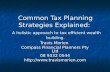 Common Tax Planning Strategies Explained: A holistic approach to tax efficient wealth building. Travis Morien Compass Financial Planners Pty Ltd 08 9332.