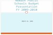 MARCH 26, 2009 Newark Public Schools Budget Presentation FY 2009-2010.