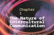 Intercultural Business Communication, 4th ed., Chaney & Martin Chapter 1 The Nature of Intercultural Communication.