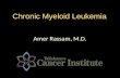 Chronic Myeloid Leukemia Amer Rassam, M.D.. Learning Objectives  Myeloproliferative disorders (MPDs)  Molecular genetics of chronic myeloid leukemia.