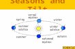 Seasons and Tilt. Objective: To learn the different seasons, and what causes them.