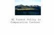 BC Forest Policy in Comparative Context. New survey on video v text due Friday noon Participation forms due in class on Tuesday November 20, 2014Sustainable.