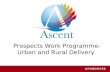 Prospects Work Programme-Urban and Rural Delivery.