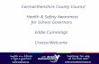 Carmarthenshire County Council Health & Safety Awareness for School Governors Eddie Cummings Croeso/Welcome.