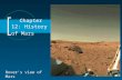 Chapter 12: History of Mars Rover’s view of Mars.