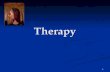 1 Therapy. 2 Therapy The Psychological Therapies  Psychoanalysis  Humanistic Therapies  Behavior Therapies  Cognitive Therapies  Group and Family.
