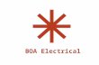 BOA Electrical. E L E C T R I C A L Outline F Computers and printers F Appliances F Demand and consumption F ENERGY STAR ratings F Car plugs F Miscellaneous.