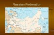 Russian Federation. Demographics Population: 146,001,176 (July 2000 est.) Population: 146,001,176 (July 2000 est.) Rich in natural resources (oil, natural.