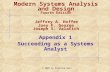 © 2005 by Prentice Hall Appendix 1 Succeeding as a Systems Analyst Modern Systems Analysis and Design Fourth Edition Jeffrey A. Hoffer Joey F. George Joseph.